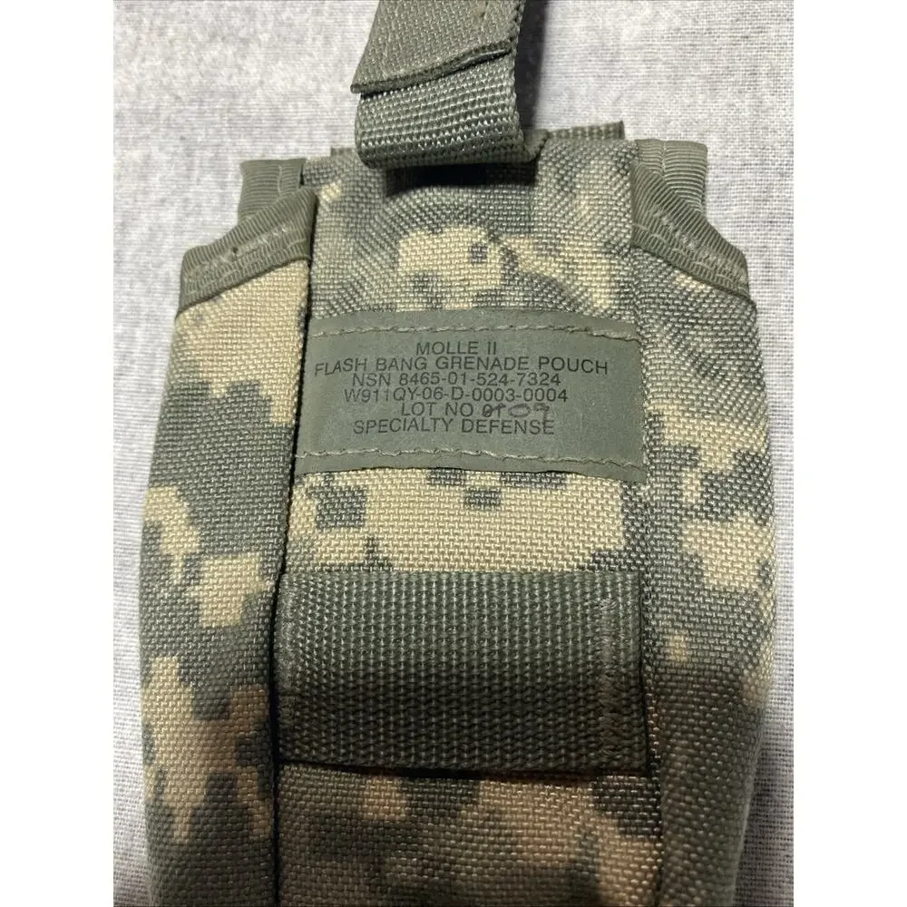 US Military Grenade Flash Bang Double Magazine Triple Magazine Pouches 4 Count
